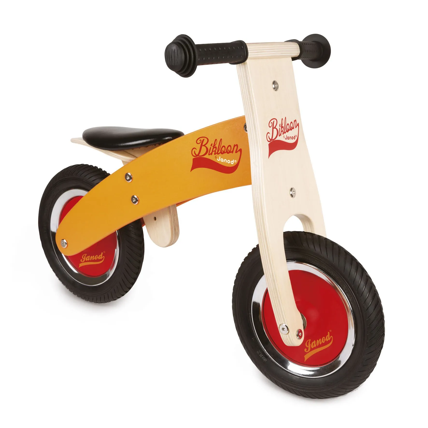 Janod My First Orange and Red Little Bikloon Balance Bike