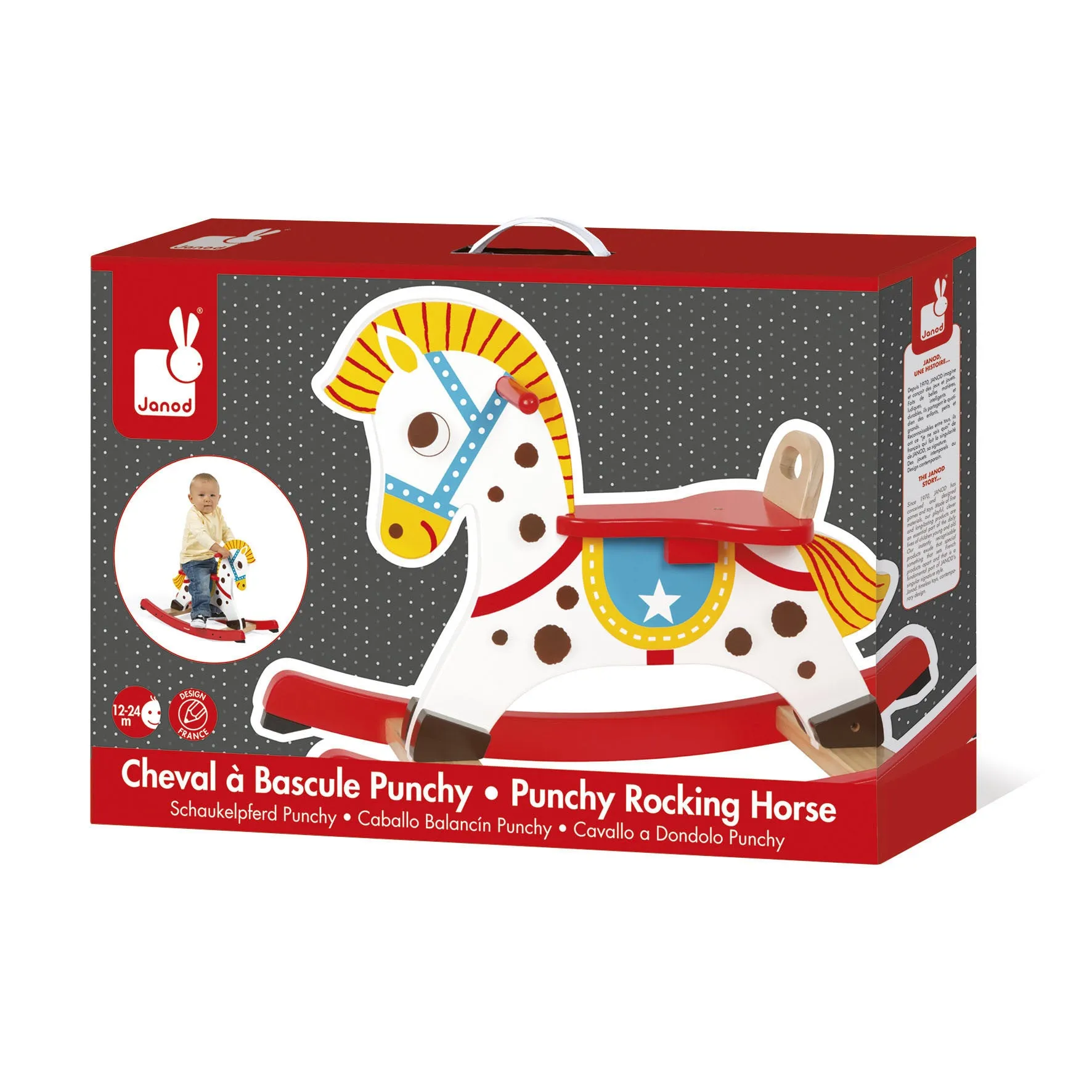 Janod Punchy Rocking Horse