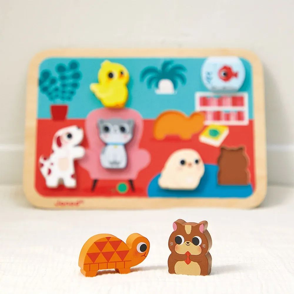 Janod "Pets" Chunky Puzzle