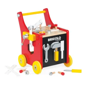Janod Redmaster Bricolo DIY Magnetic Trolley