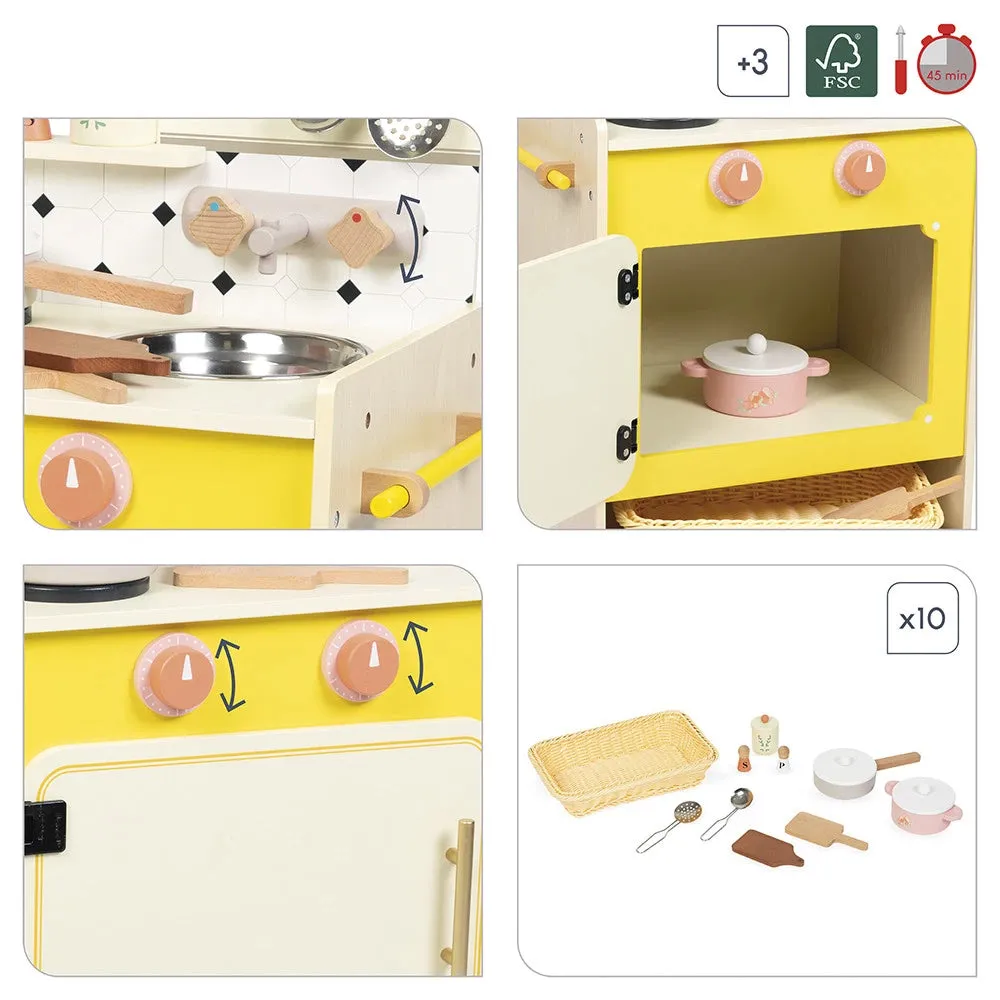 Janod Shiny Grandma - Cooker