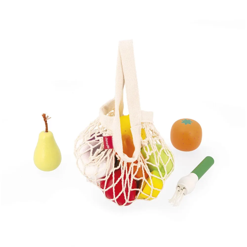 Janod Shiny Grandma - Fruits and Vegetables Net