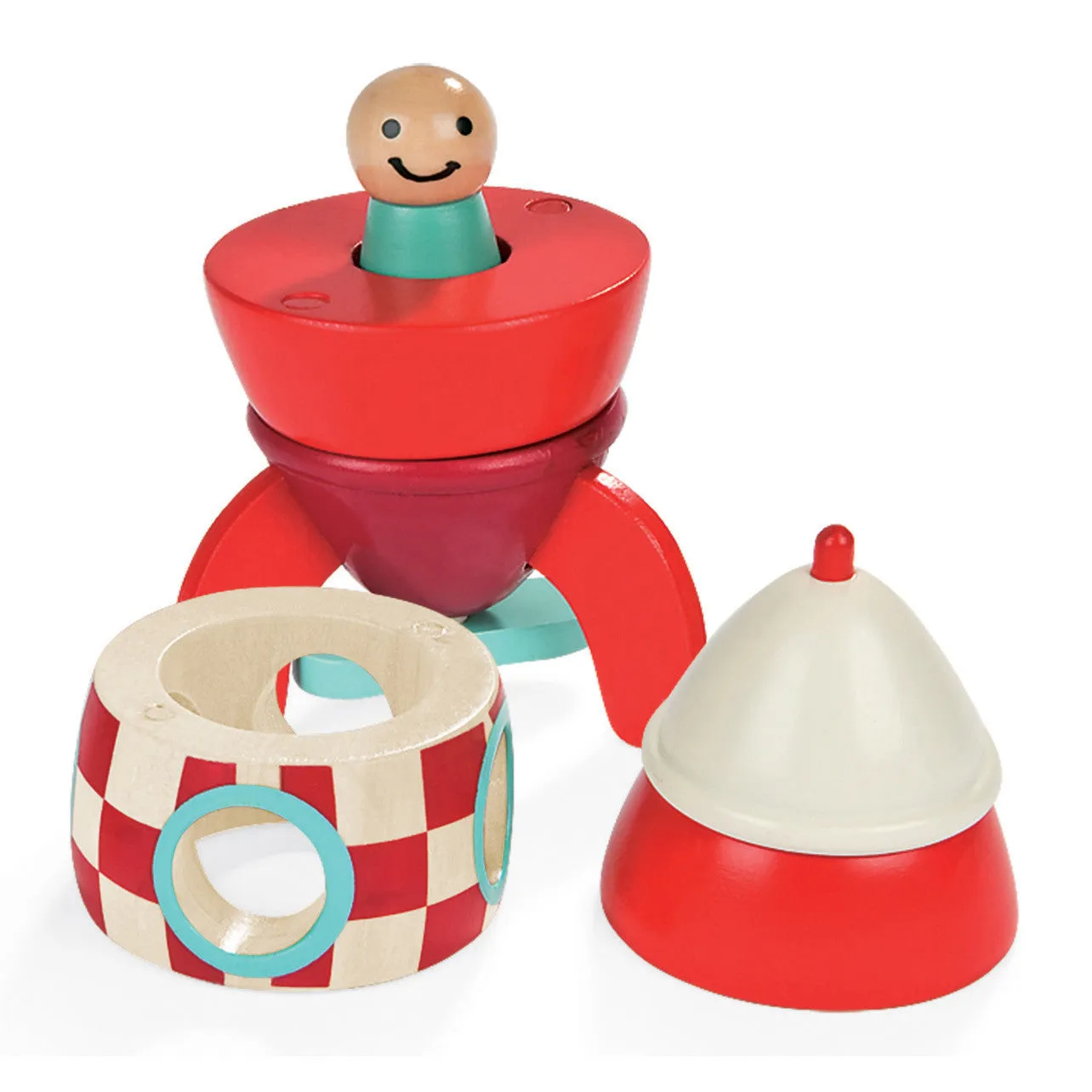 Janod Small Rocket Magnetic Kit