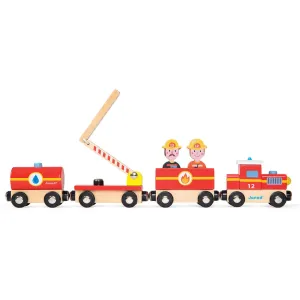 Janod Story Box Firefighter Train