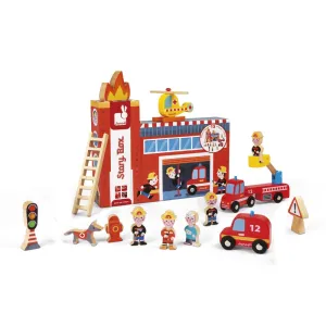 Janod Story Box Firefighters