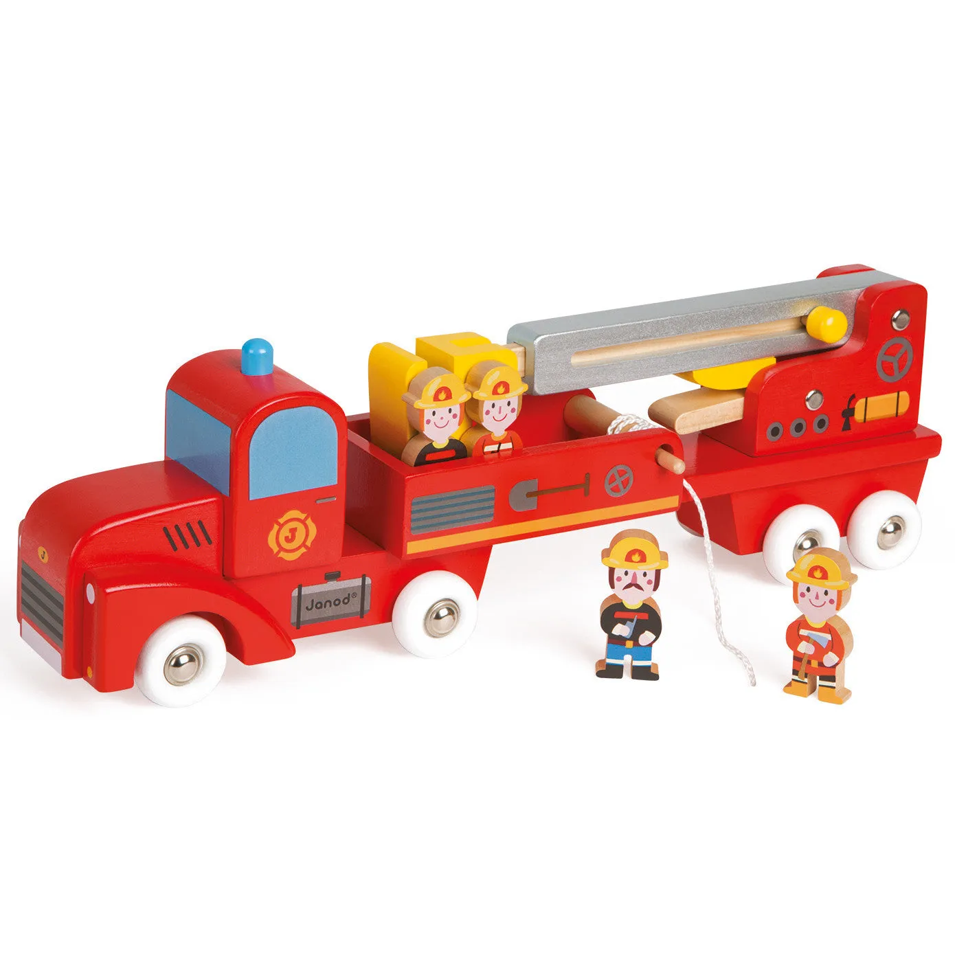 Janod Story Giant Firefighters Truck