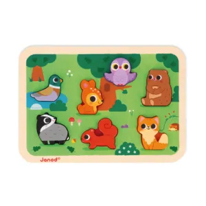 Janod “The Forest” Chunky Puzzle