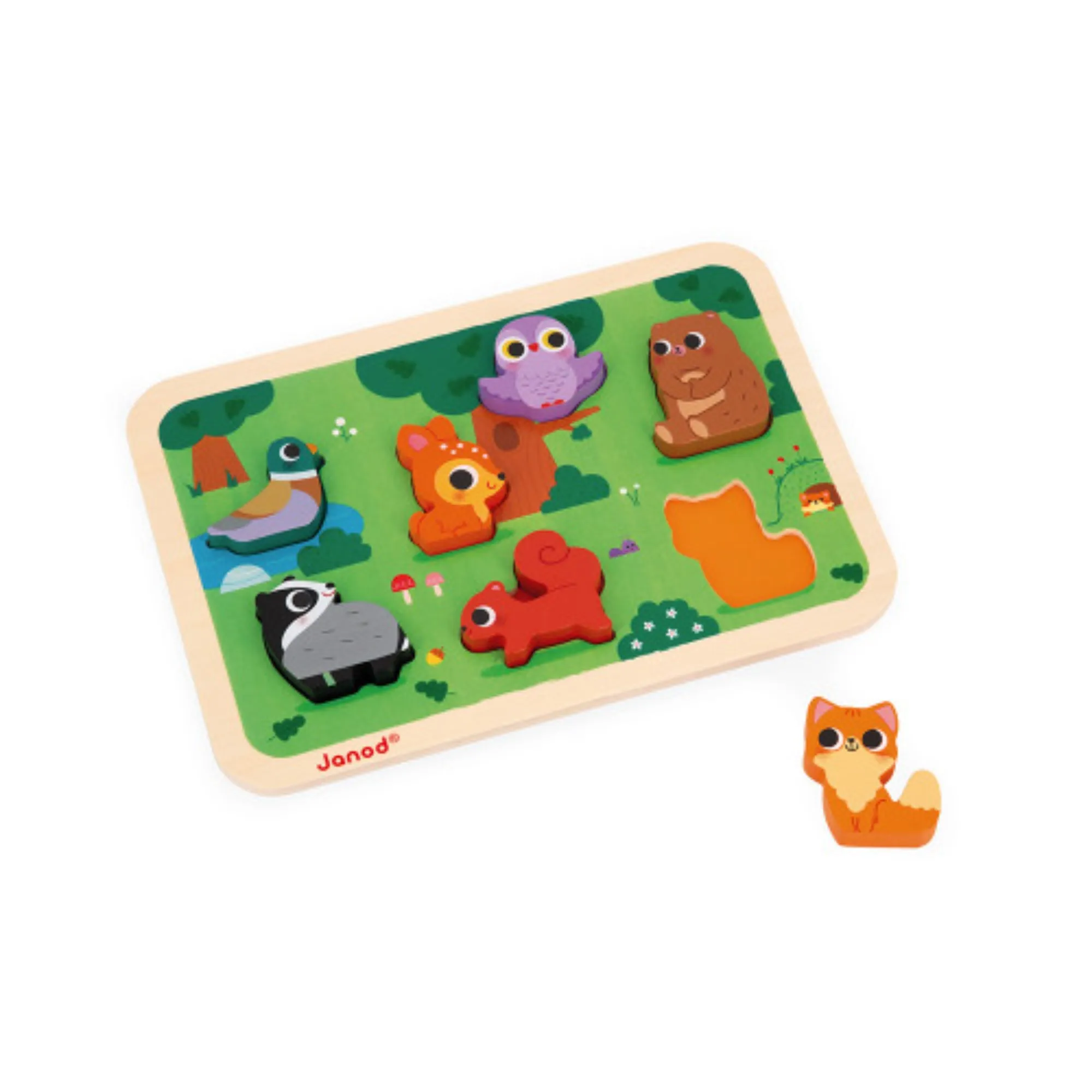 Janod “The Forest” Chunky Puzzle