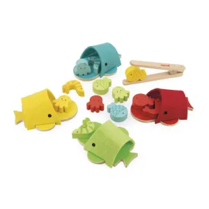 Janod Whales Colour Matching Game