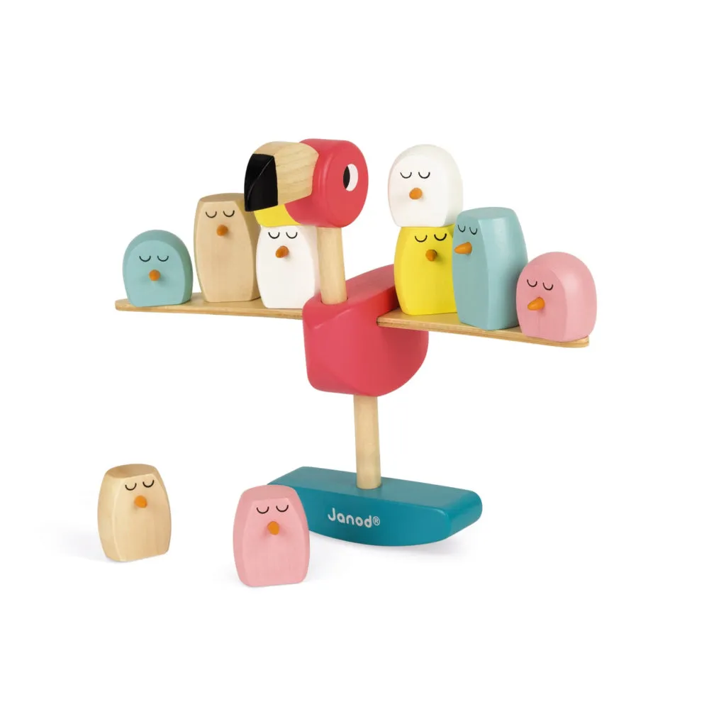 Janod Zigolos Balancing Game - Flamingo