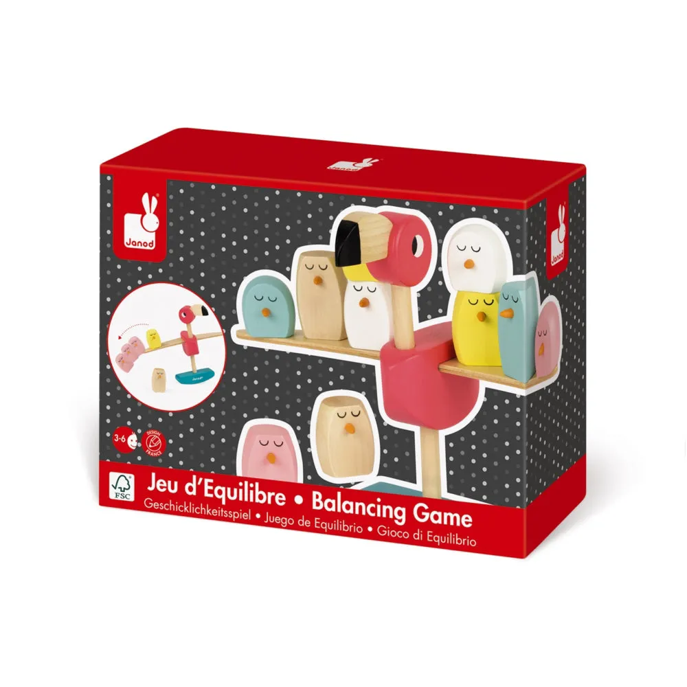 Janod Zigolos Balancing Game - Flamingo