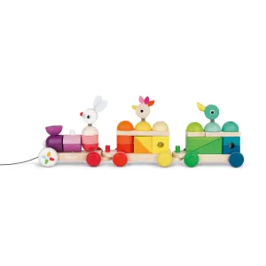 Janod Zigolos Giant Multicolour Train
