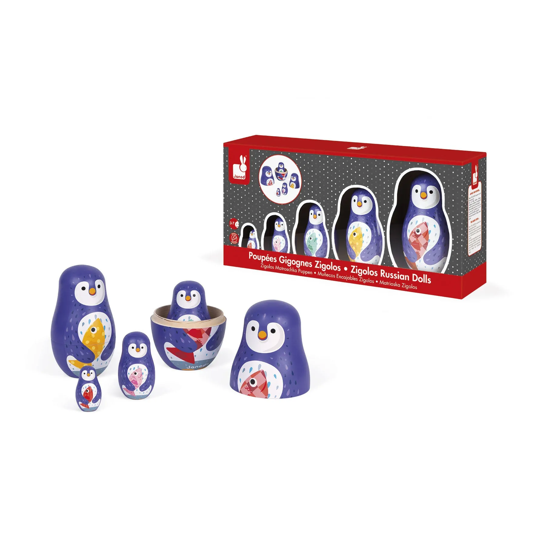 Janod Zigolos Russian Dolls