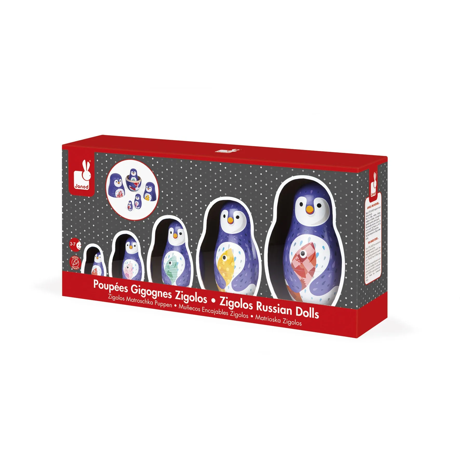 Janod Zigolos Russian Dolls