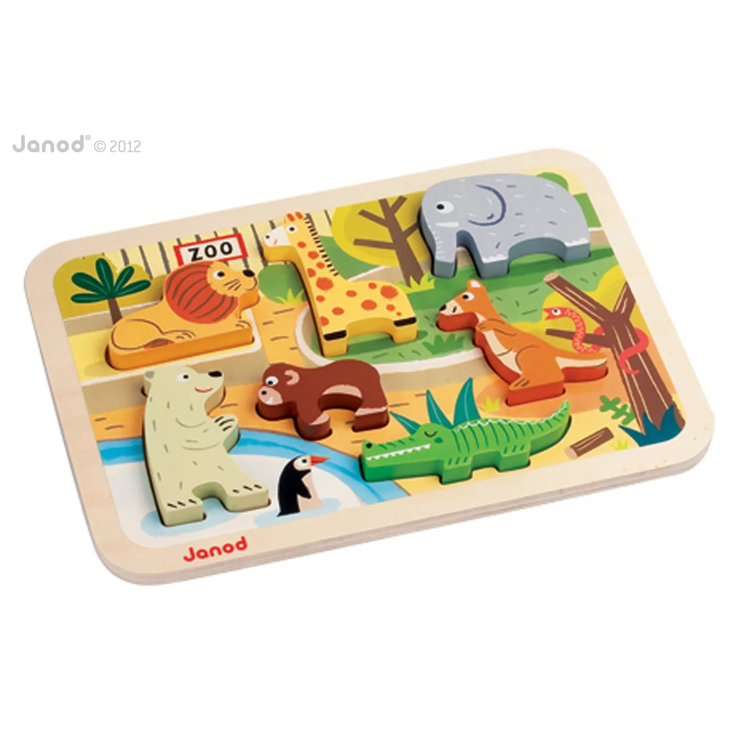 Janod Zoo Chunky Puzzle