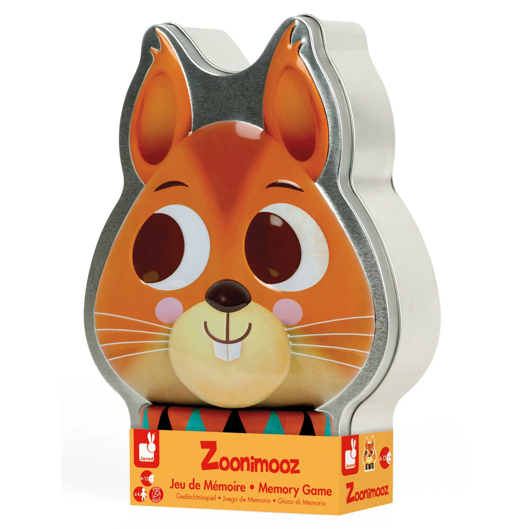 Janod Zoonimooz Squirrel Game