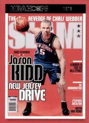 Jason Kidd, Slam, 2021-22 Panini Hoops Basketball NBA