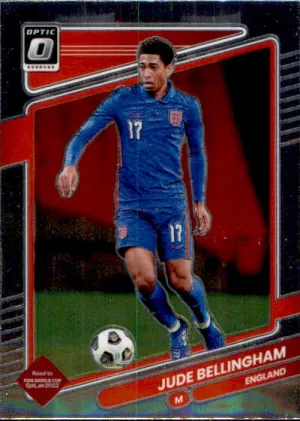 Jude Bellingham, Optic, 2021-22 Panini Donruss Soccer Road To FIFA World Cup Qatar