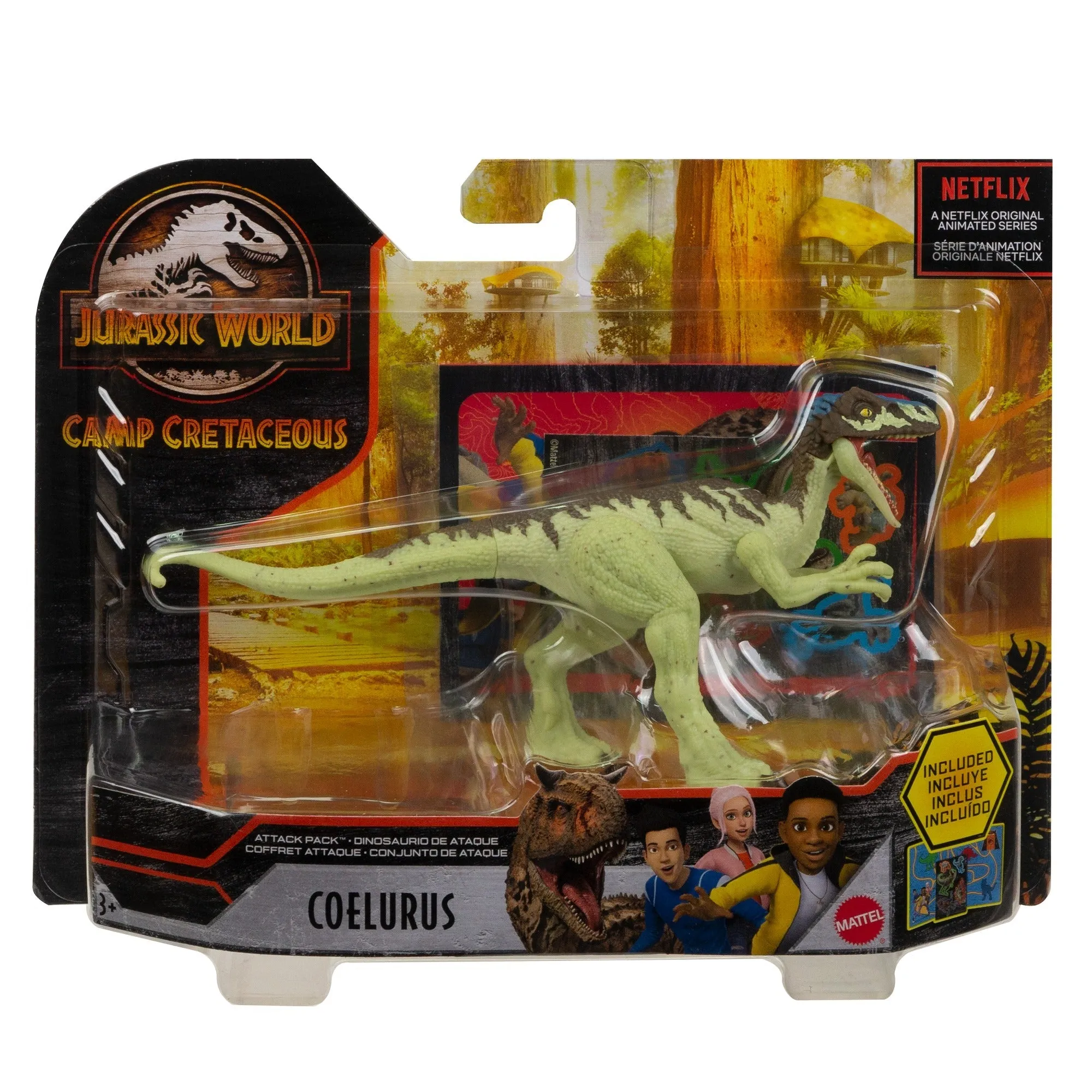 Jurassic World Attack Pack Coelurus