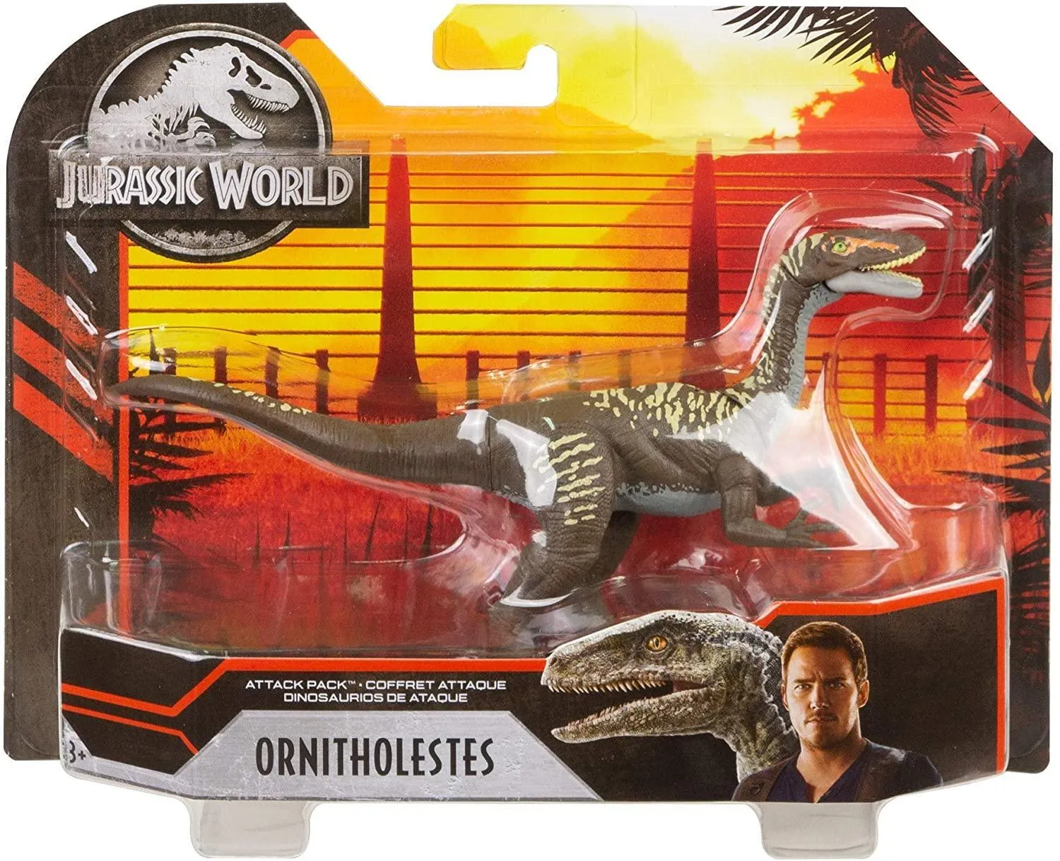 Jurassic World Attack Pack Ornitholestes Action Figure