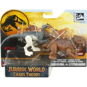 Jurassic World Danger Pack Dino Guanlong Vs. Lystrosaurus