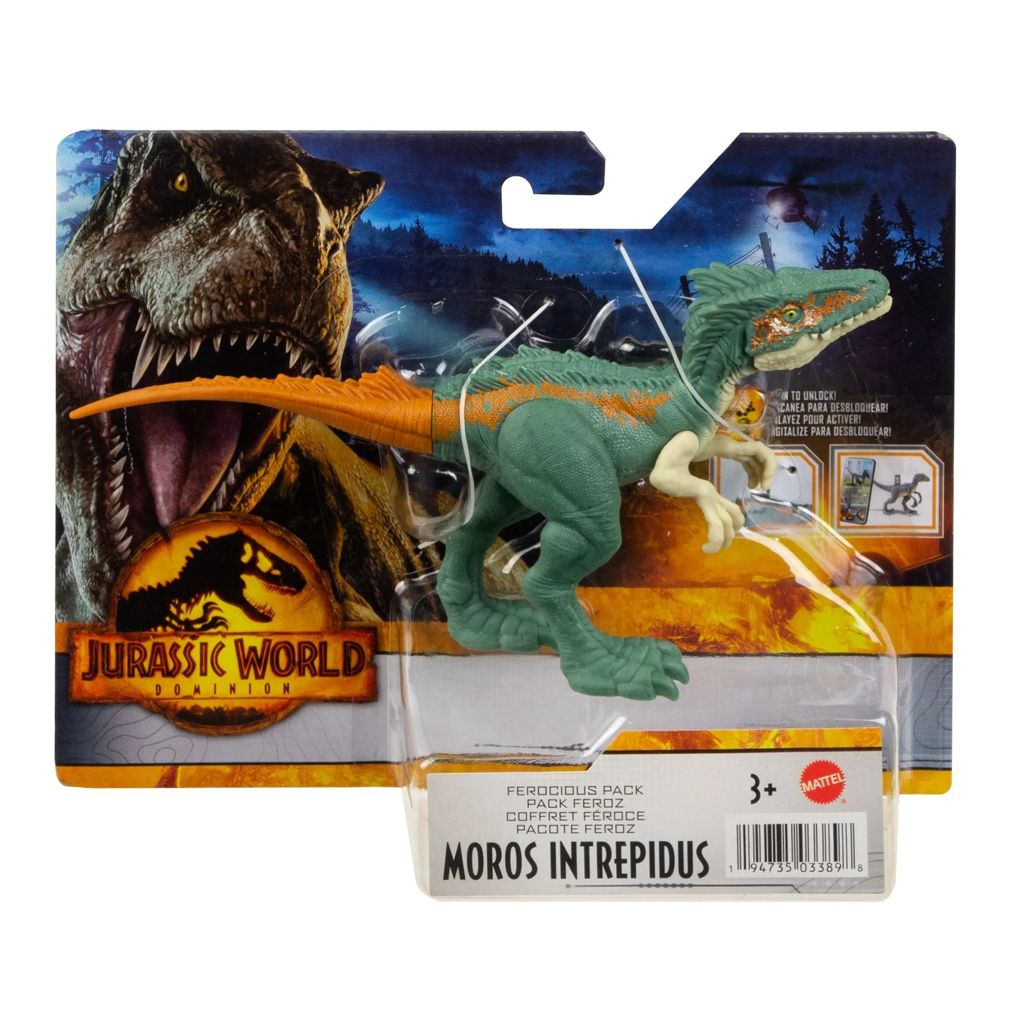 Jurassic World Dominion Ferocious Pack Moros Intrepidus