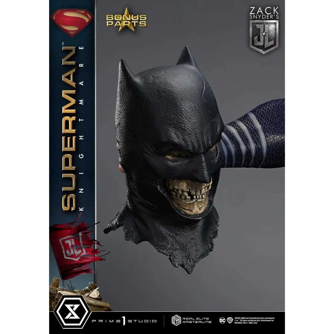Justice League (Film) Superman Knightmare Color Edition Dx Bonus Version Statue By Prime1 Studios