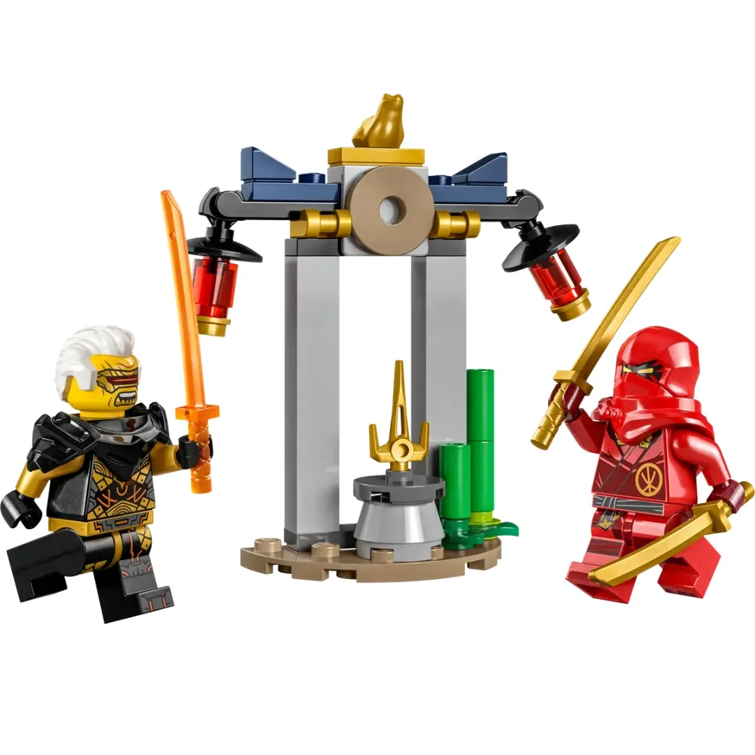 Kai and Rapton's Temple Battle by LEGO