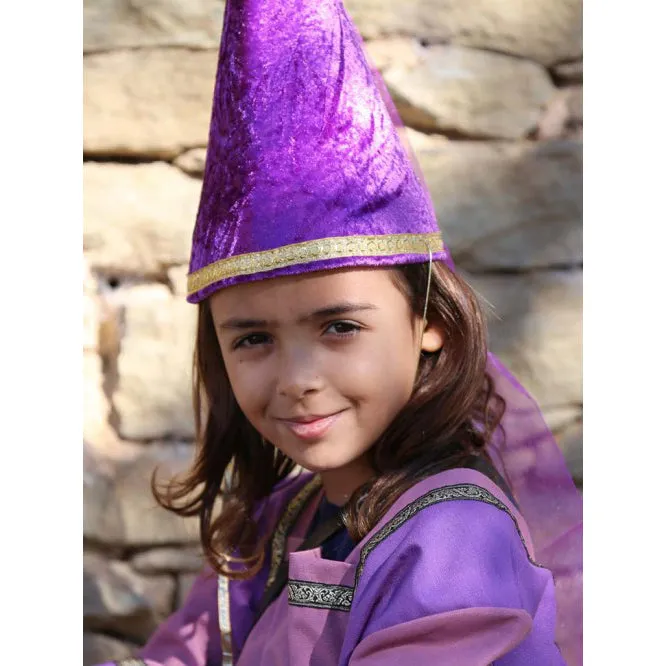 Kalid Medieval Krown Velvet Cone Violet