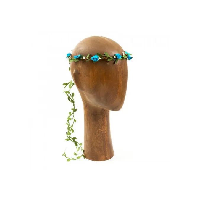 Kalid Medieval Leaf and Flower Crown