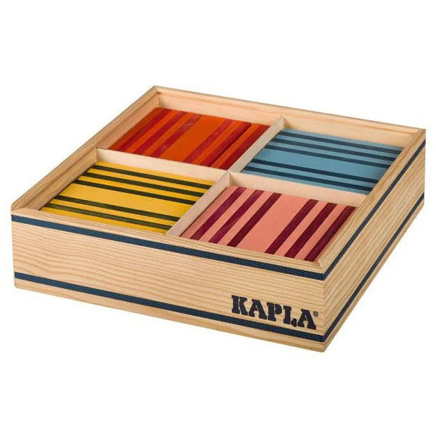Kapla 8 Color Octocolor 100 Wooden Block Box