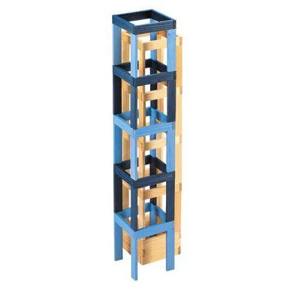 Kapla Blue 40 Wooden Block and Art Book
