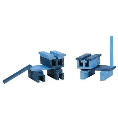 Kapla Blue 40 Wooden Block and Art Book