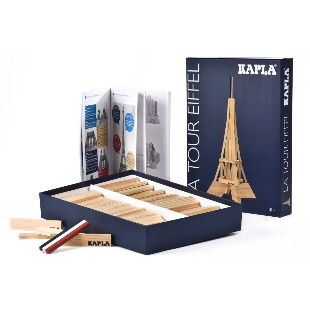 Kapla Eiffel Tower Wooden Block Box