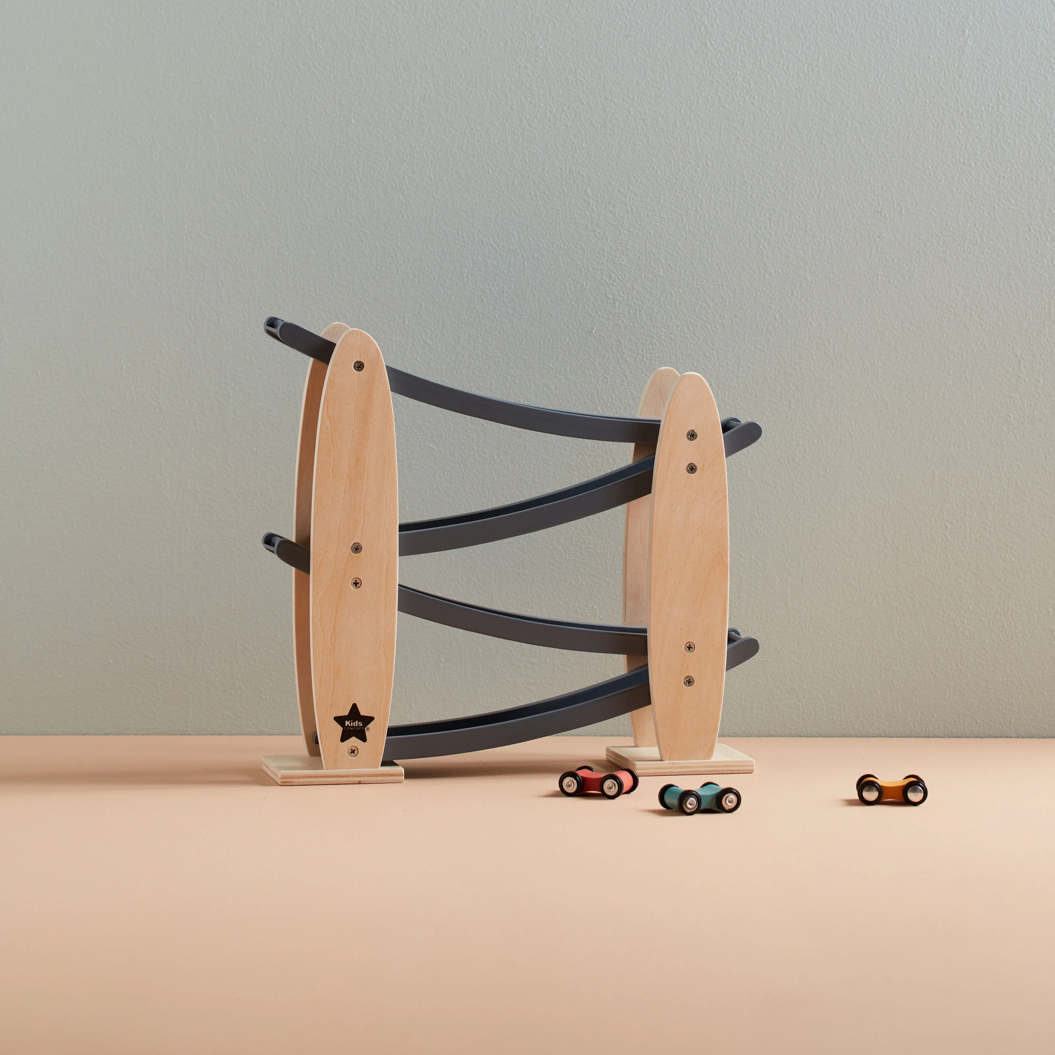 Kid's Concept Car Track Natural/Grey Aiden