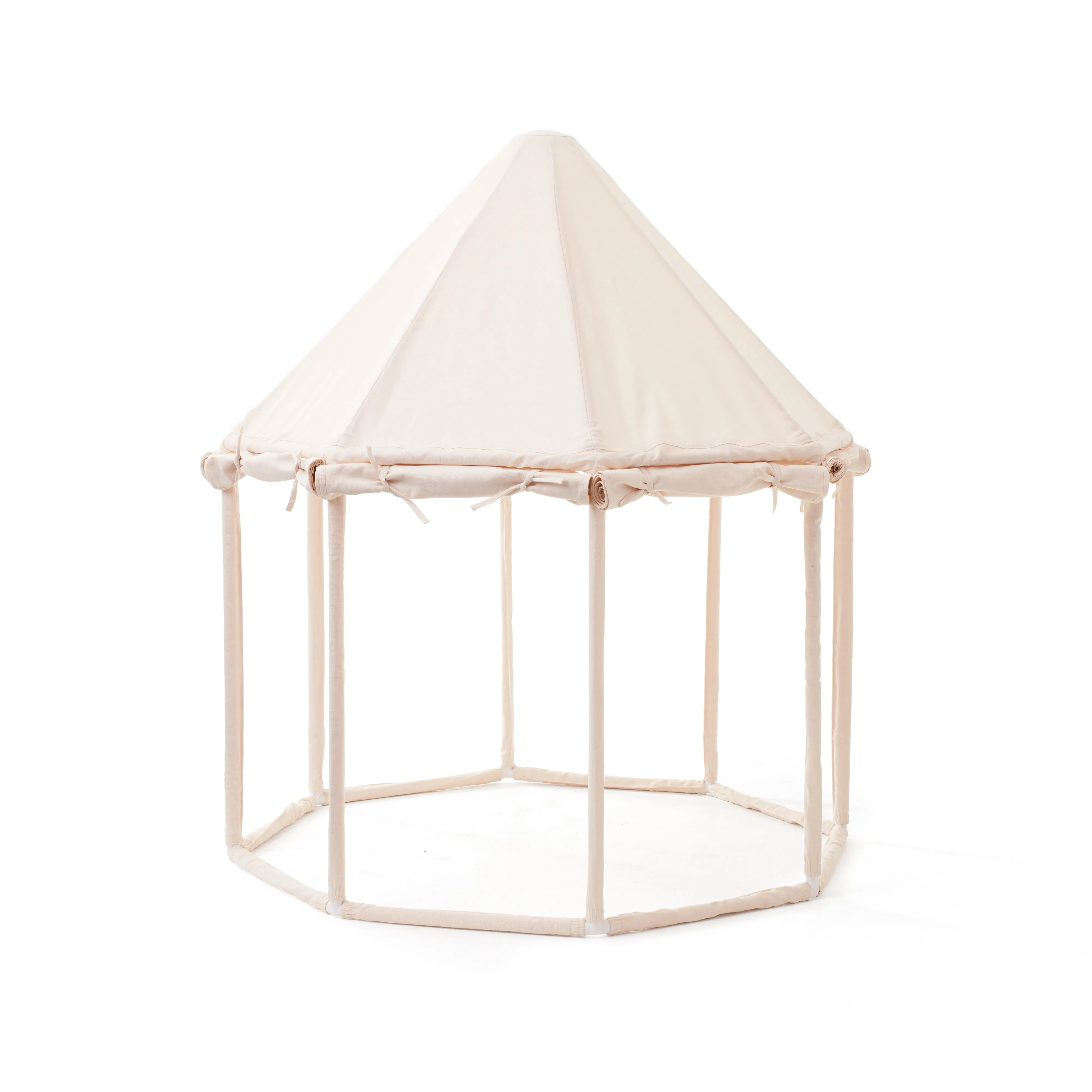 Kid's Concept Pavilion Tent Off White 122x122x142cm
