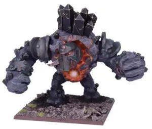 Kings of War - Abyssal Dwarf Greater Obsidian Golem