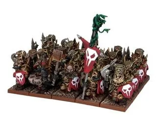 Kings of War - Abyssal Dwarf Immortal Guard Regiment (20 Figures)