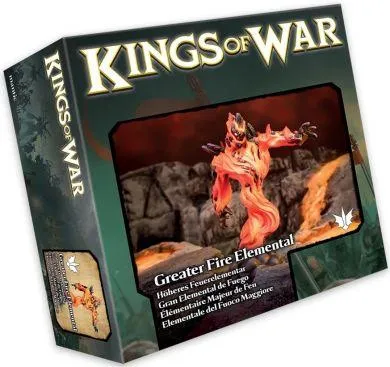 Kings of War Greater Fire Elemental