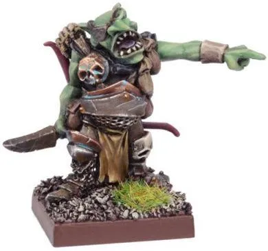 Kings of War - Ogre Red Goblin Biggit