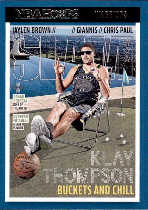Klay Thompson, Slam, 2021-22 Panini Hoops Basketball NBA