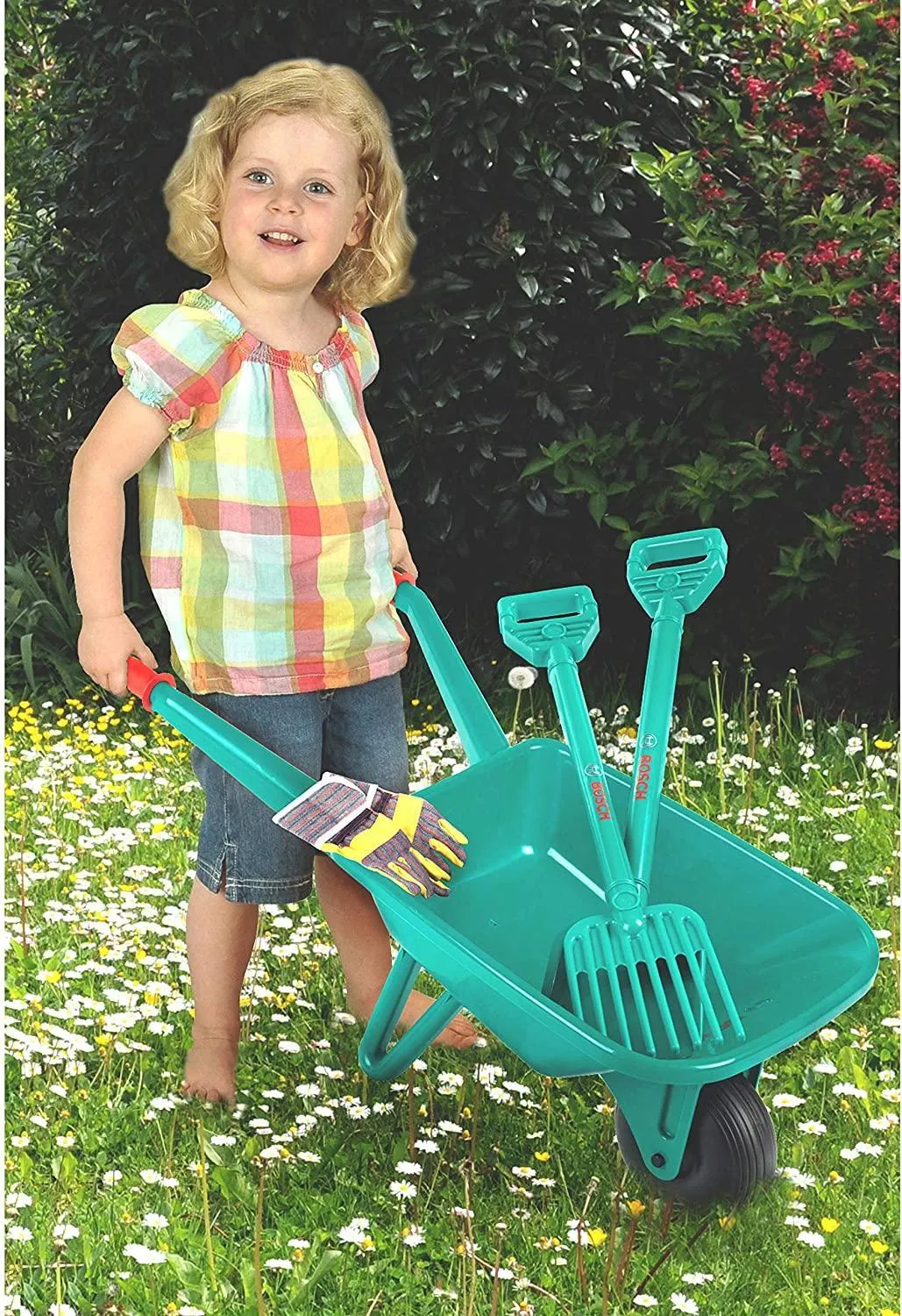 Klein 2752 Bosch Garden Set with Wheelbarrow