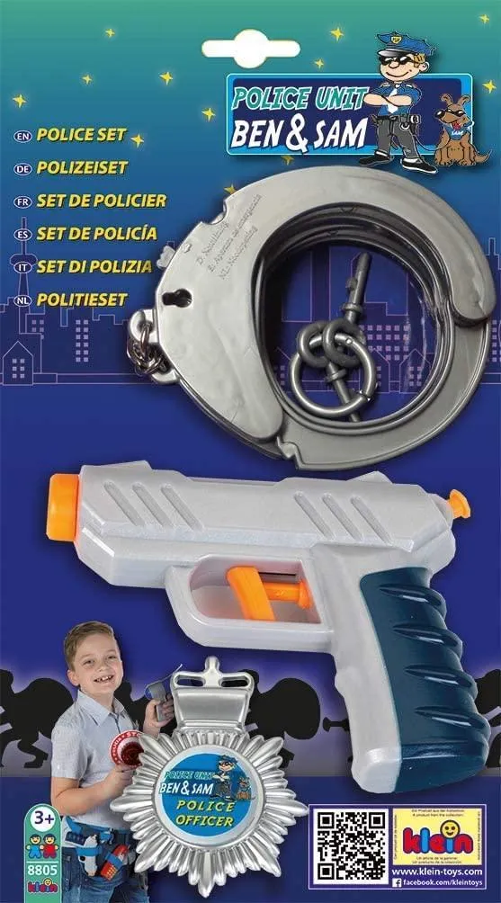 Klein 8805 Police Unit Ben & Sam Set with 3 Pieces