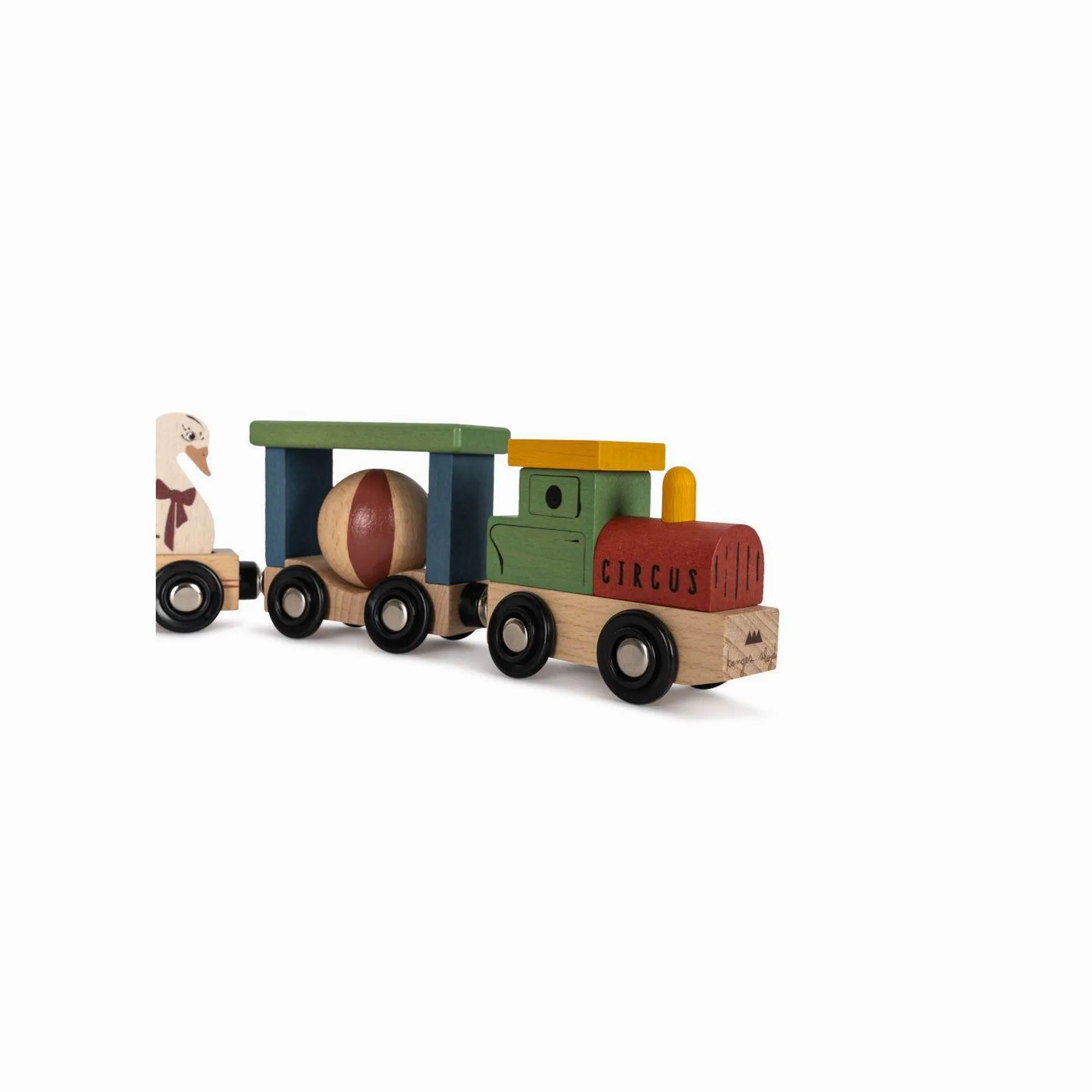 Konges Sløjd Wooden Animal Train FSC-Multi