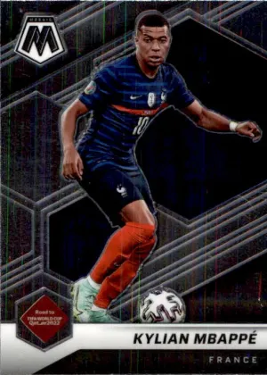 Kylian Mbappe, 2021-22 Panini Mosaic FIFA Road to World Cup Soccer