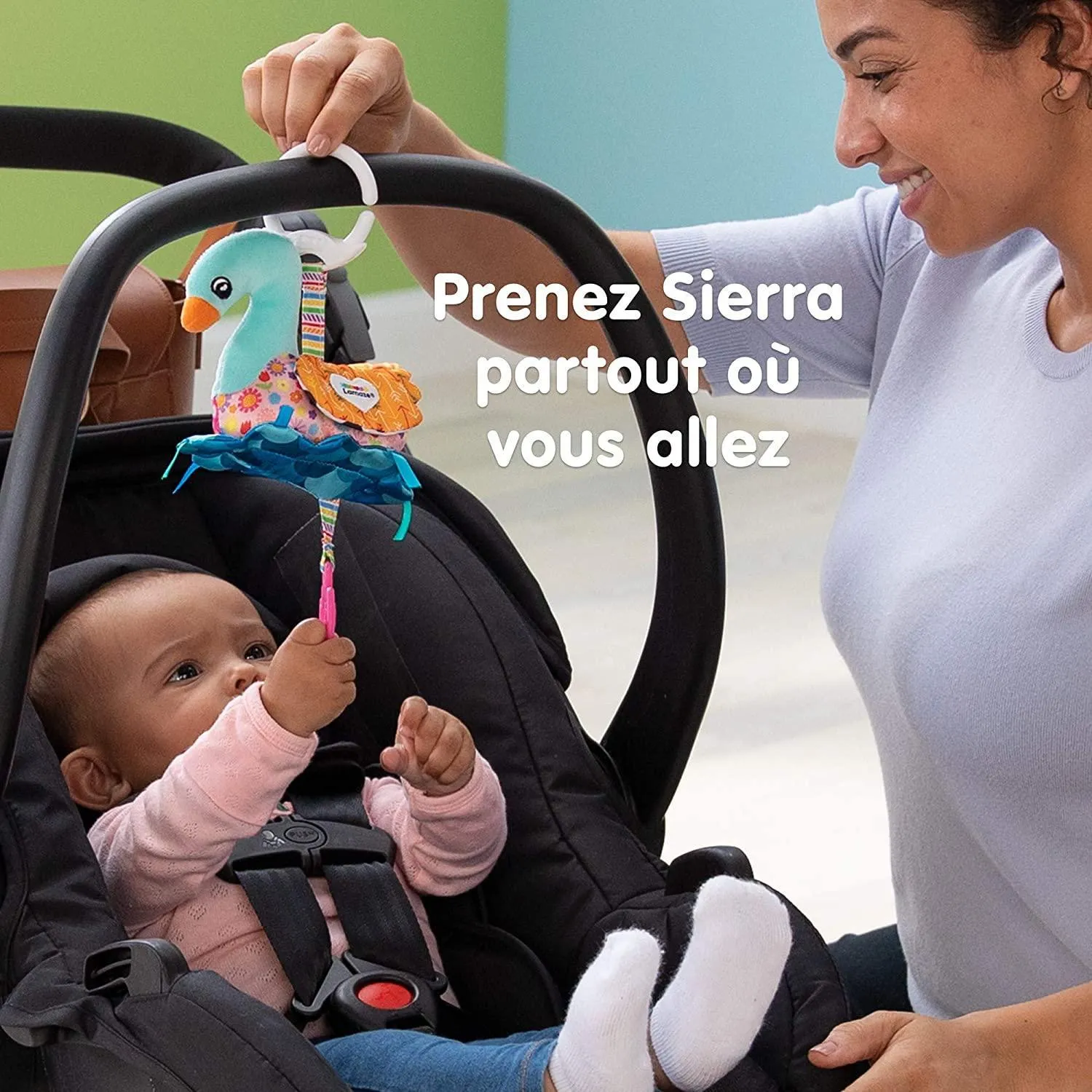 Lamaze Mini Clip & Go Sierra The Swan