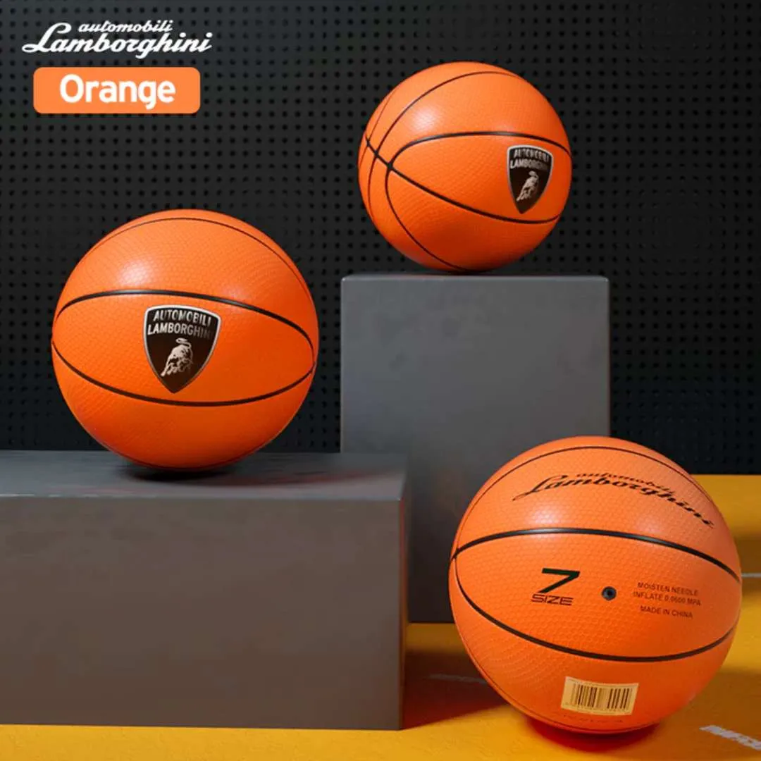 LAMBORGHINI BASKET BALL- ORANGE Size 7 by Mesuca