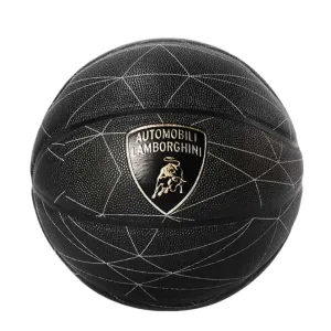LAMBORGHINI RUBBER BASKETBALL BLACK Size 7 by Mesuca