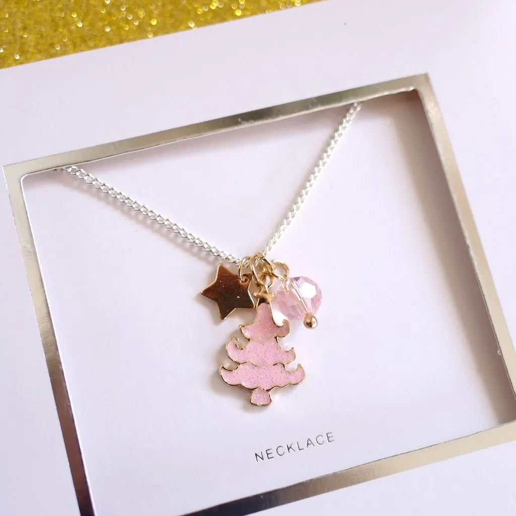 Lauren Hinkley Christmas | Necklace | O Christmas Tree PINK