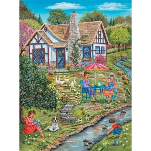 Lazy Days Of Summer Jigsaw Puzzle Bits and Pieces